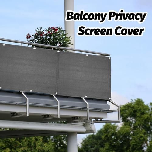 Grey Stripe Balcony Shading Net Outdoor Wind Shield And Anti Aging Tools Porch Fence Privacy Screen Cover High Quality