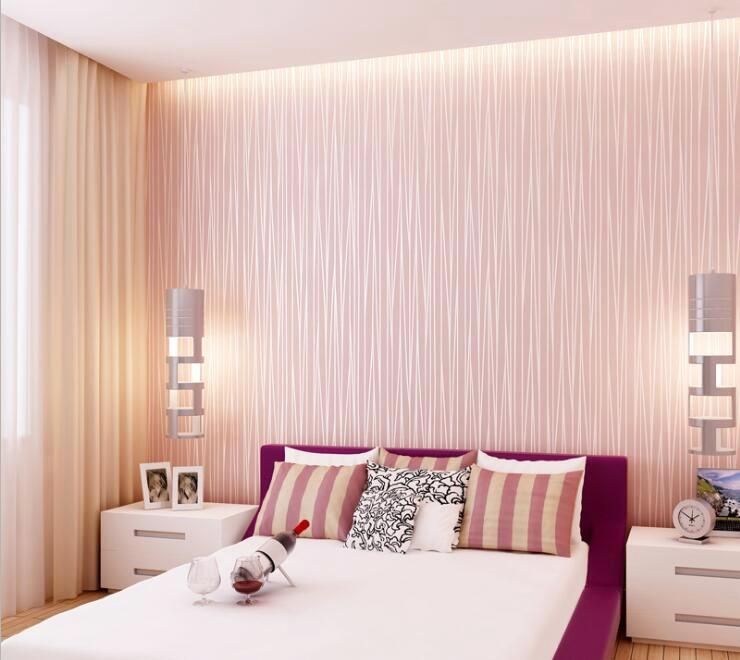 10m 3D Wallpaper Luxury Design Solid Color Bedroom Living Room Home Decor Wall Paper Sticker Eco-friendly DIY Mural 258307 Color-4