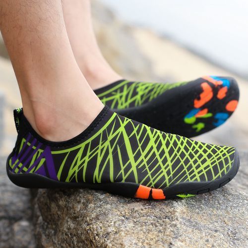 Men's Water Shoes Sports Quick-Drying Swimming Shoes Black