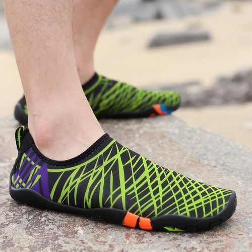 Men's Water Shoes Sports Quick-Drying Swimming Shoes Black