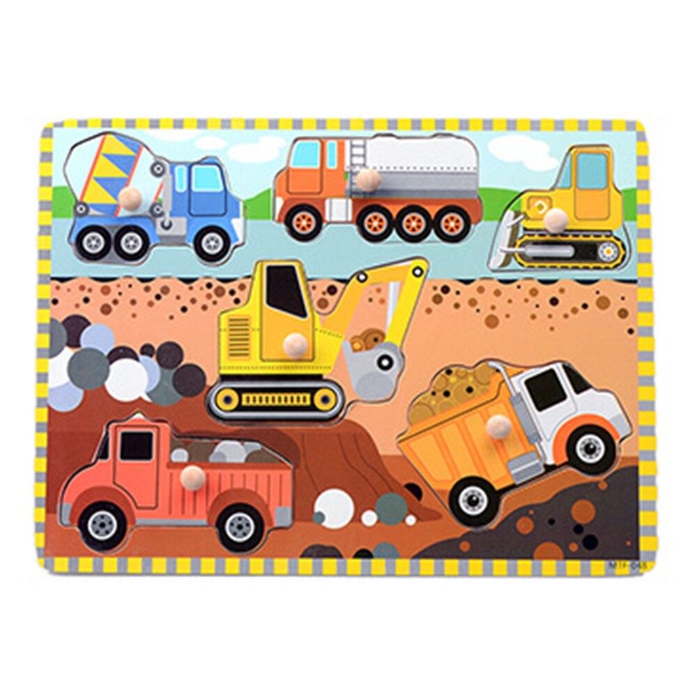 Children Puzzle Wooden Peg Puzzles For Toddlers 2 3 Years Old Alphabet & Number Puzzles For Kids Letters Numbers Animals And Vehicles Learning Toys Gift For Girls And Boys 2