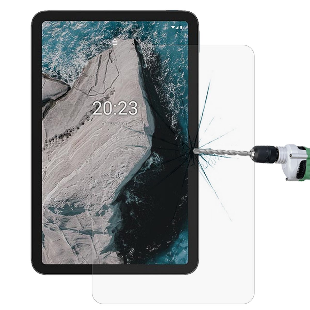 For Nokia T20 9H 2.5D Tempered Tablet Glass Film