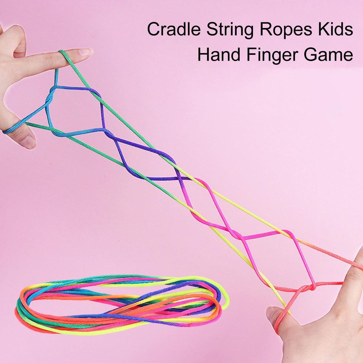 2Pcs Finger Rope Toys Children String Ropes Game Set