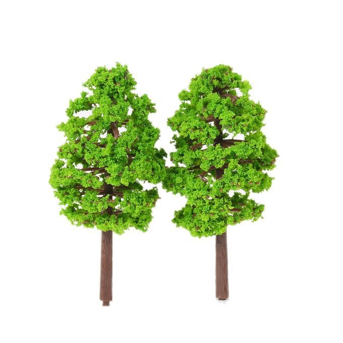 20 Pcs 70mm Scale Architectural Model Trees Railroad