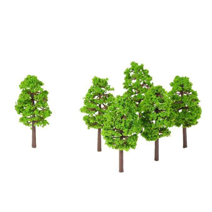 20 Pcs 70mm Scale Architectural Model Trees Railroad