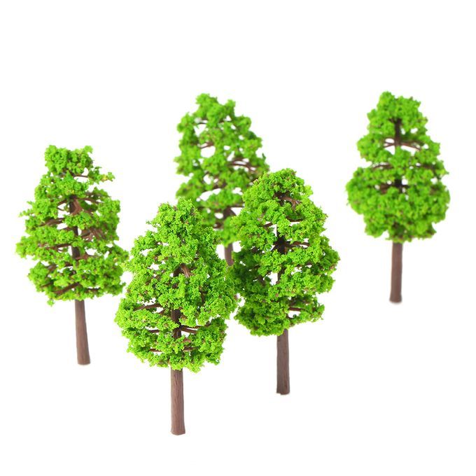 20 Pcs 70mm Scale Architectural Model Trees Railroad