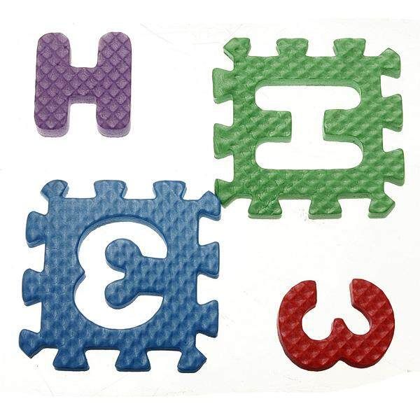 36Pcs Baby Kids EVA Foam Interlocking Alphabet Number Floor Mat Puzzle Toys