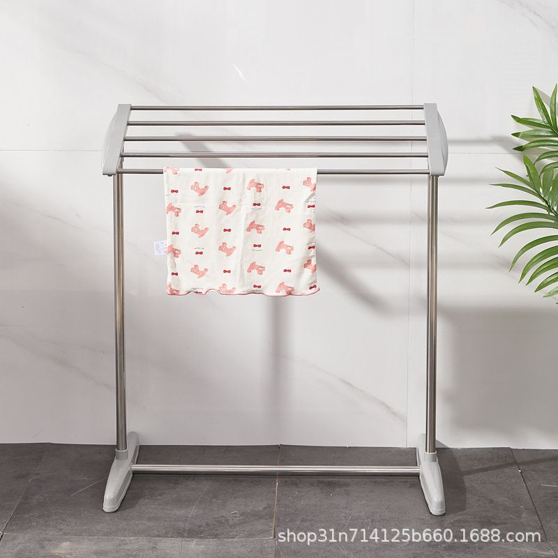 Home Folding Floor To Floor Clothes Hanger