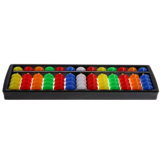13 Rods Colorful Beads Abacus Soroban Calculating Tool Math 2