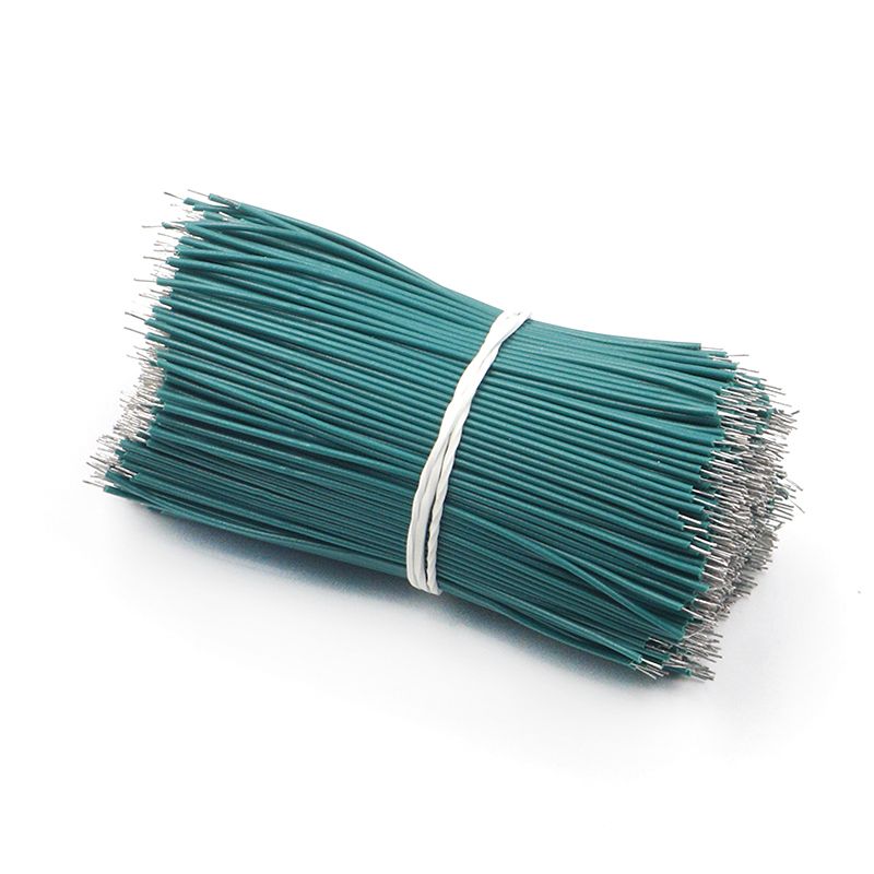 100Pcslot 24AWG 8cm Tin-Plated Breadboard Solder Cable Fly