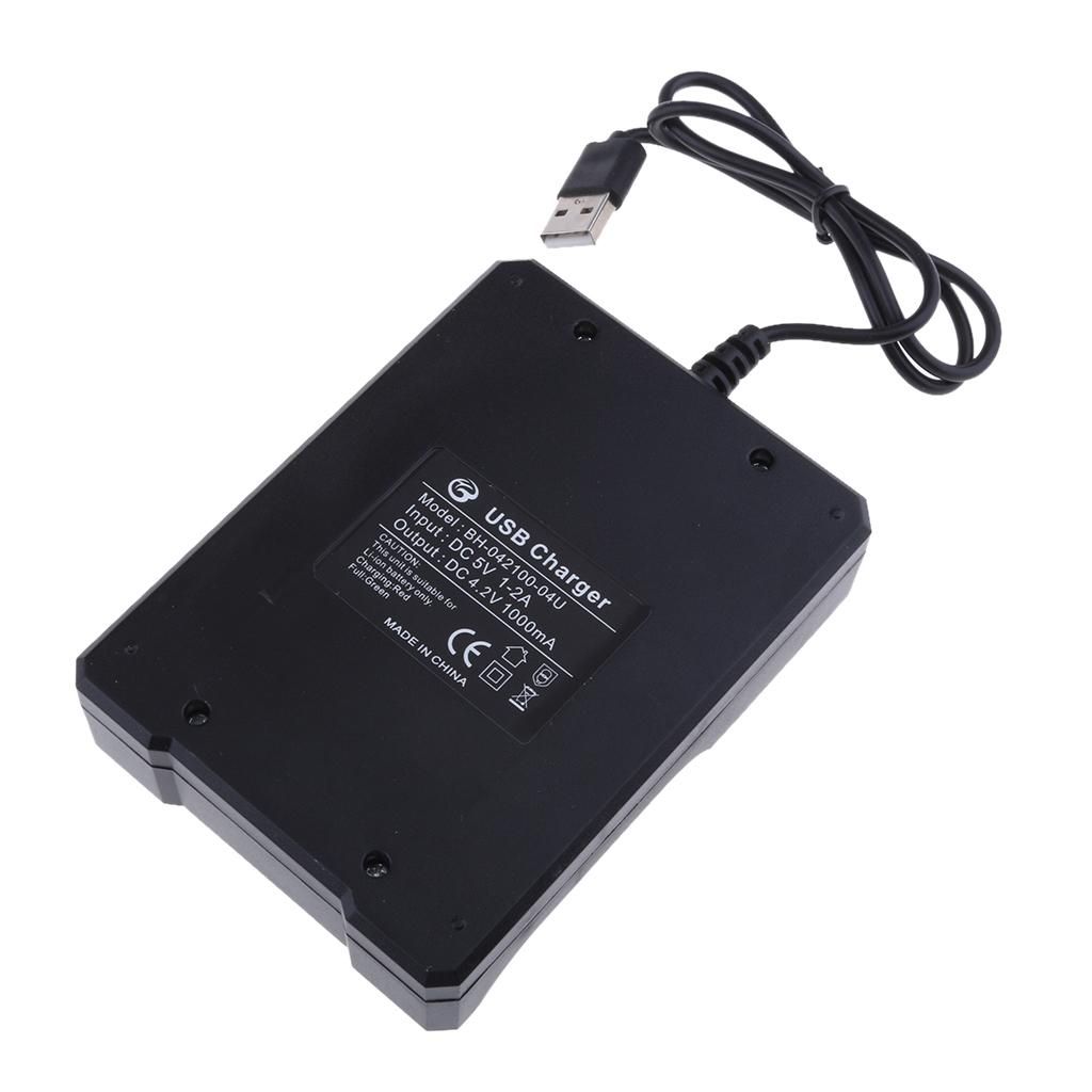4   Slot   Li - On   Battery   Charger   For   18650   Rechargeable
