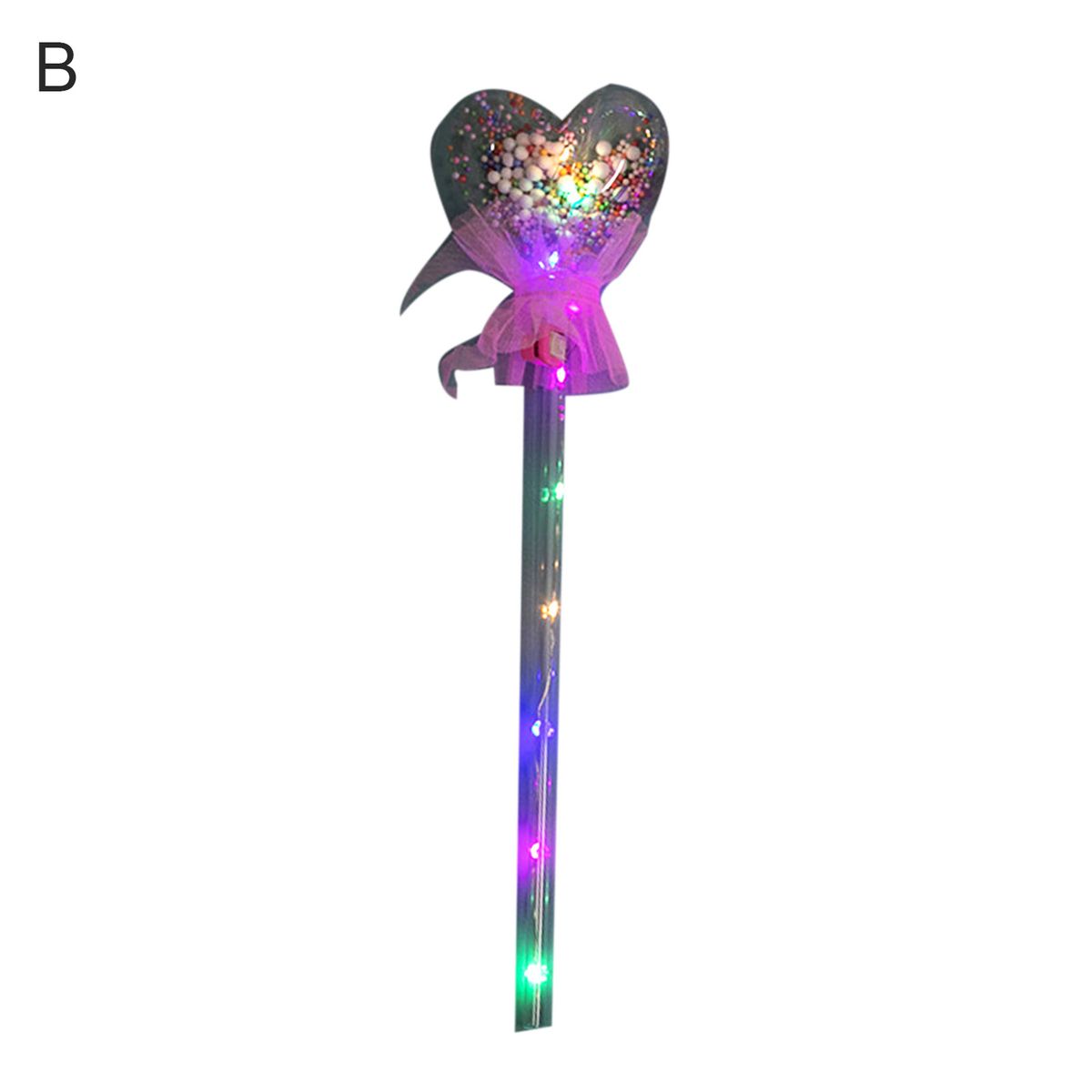 Children Kids Plastic Glowing Ball Wand Glow Stick Toy Christmas Birthday Gift