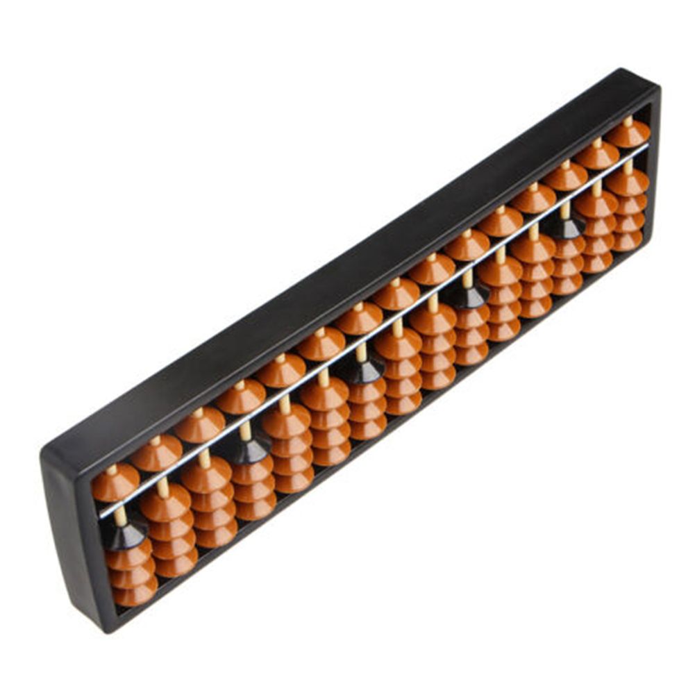 15 Digits Abacus Arithmetic Tool Children Math Learning Aid Calculating Toy