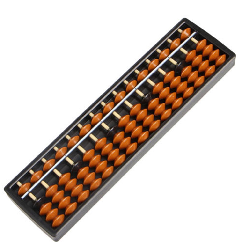 15 Digits Abacus Arithmetic Tool Children Math Learning Aid Calculating Toy