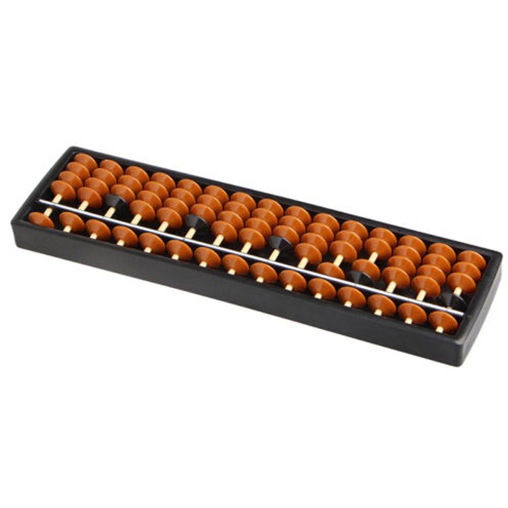 15 Digits Abacus Arithmetic Tool Children Math Learning Aid Calculating Toy