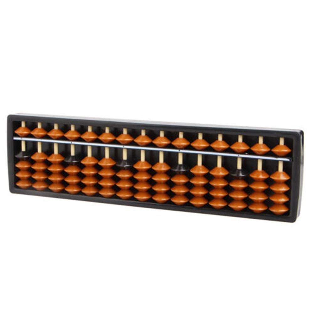 15 Digits Abacus Arithmetic Tool Children Math Learning Aid Calculating Toy