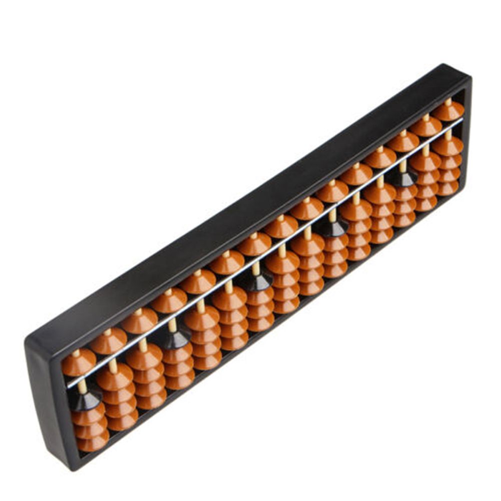 15 Digits Abacus Arithmetic Tool Children Math Learning Aid Calculating Toy