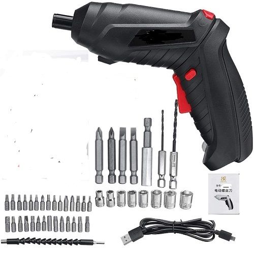 4.2V Electric Cordless Screwdriver Rechargeable Drill Driver