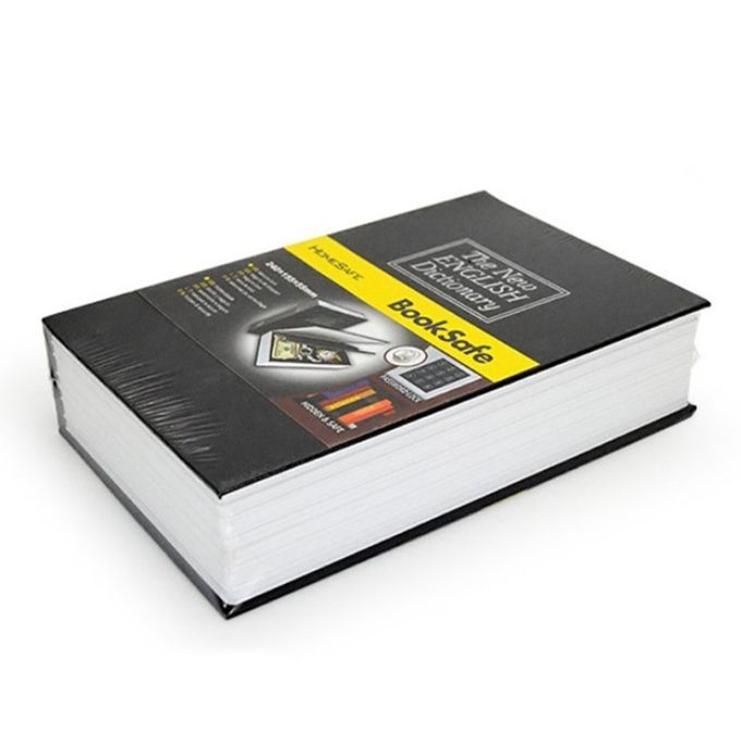 Ulation Di Tionary Se Urity Book  Ase  Ash Money Jewelry Storage Box-black-S