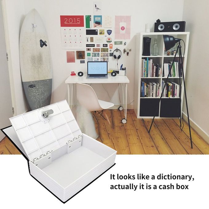 Ulation Di Tionary Se Urity Book  Ase  Ash Money Jewelry Storage Box-black-S