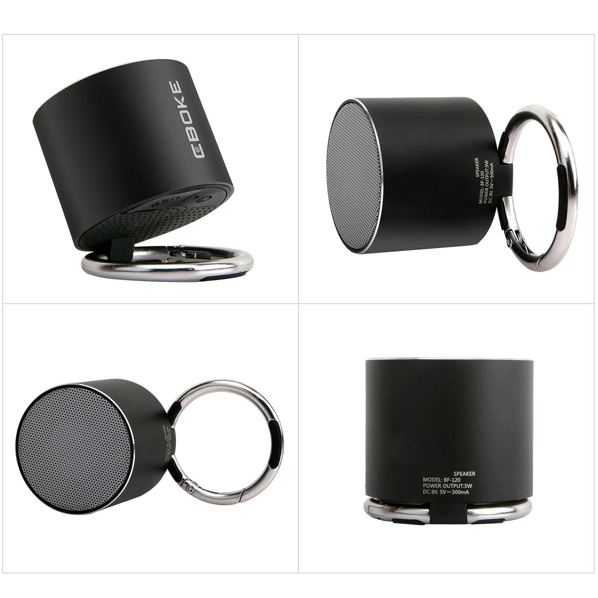 CBOKE BF-120 Mini Wireless BT Speaker Hanging Portable