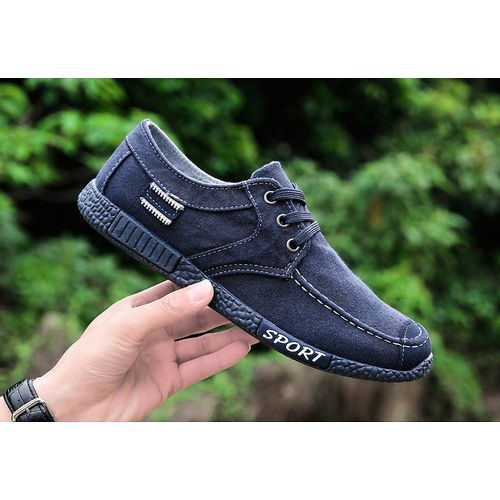 Men Canvas Shoes Breathable Outdoor Casual