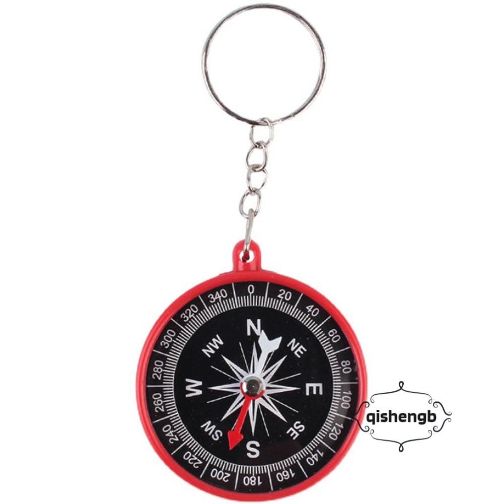 Children Mini Compasses Keychain Multifunctional