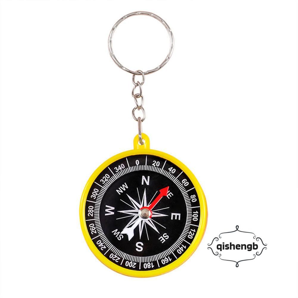 Children Mini Compasses Keychain Multifunctional