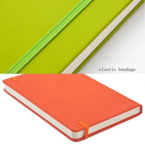 A5 Colorful Elastic Bind Notebook - Multi