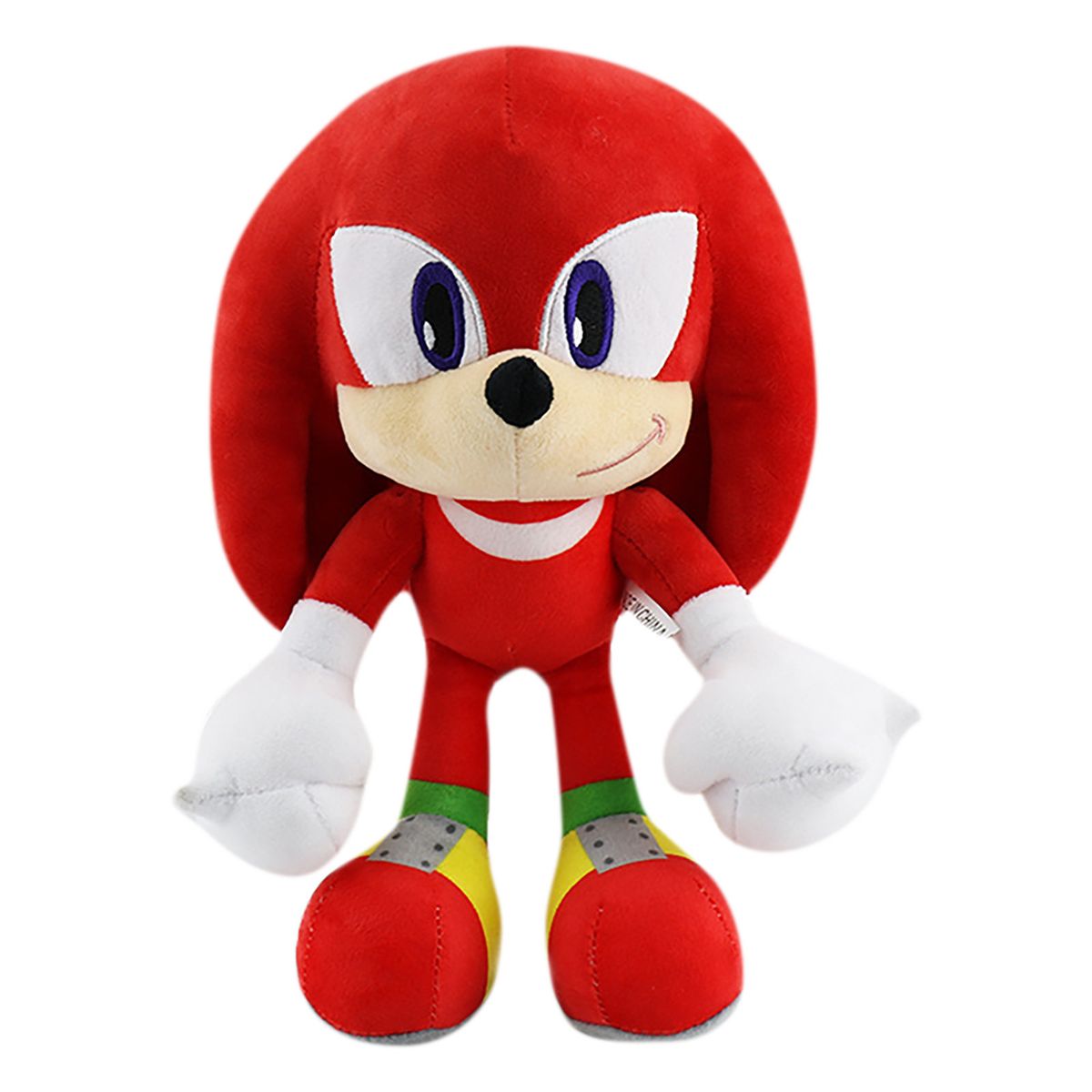 30cm Sonic Anime Game Plush Soft Toys Black Shadow Amy Rose Knuckles Tails Cartoon Toy Soft Stuffed Plush Dolls Gift For Kids(#Light Yellow)