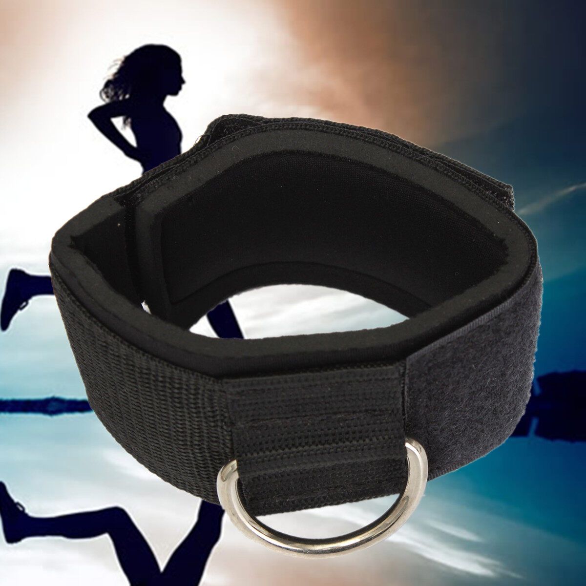 Ankle Strap D-ring Multi Gym Cable Attachment Thigh Leg Pulley Weight Lifting