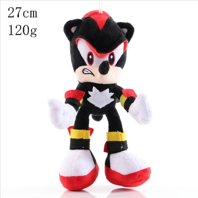 Super The Hedgehog Plush Soft Toys Shadow Amy Rose Knuckles Tails Plush Toys Soft Stuffed Peluche Dolls Gift For Kids'(#25cm Hongse)