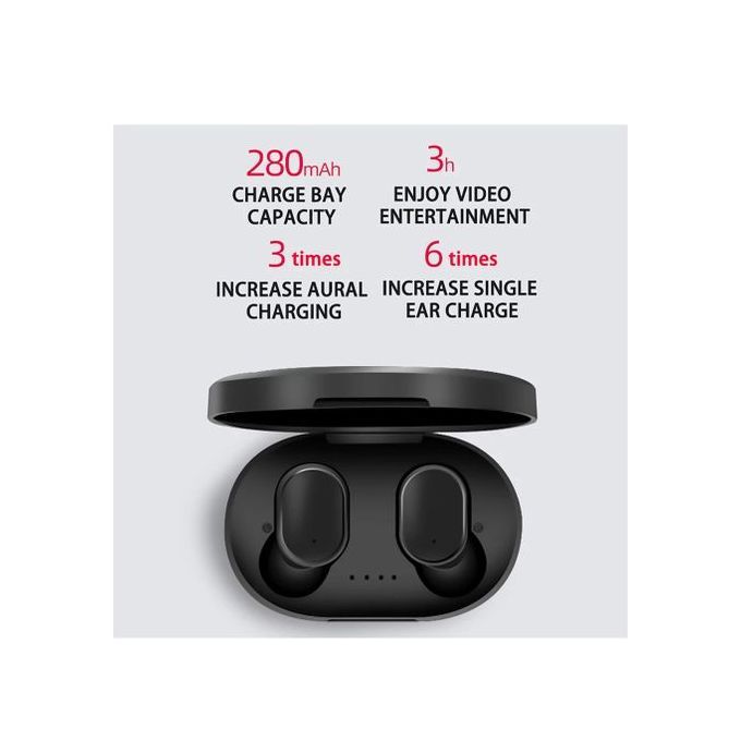 Wireless Headphones Bluetooth A6S TWS With Microphone