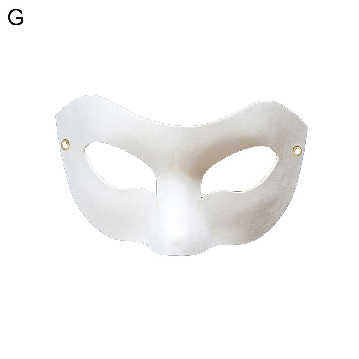 Paper Face Cover Half Face Dancing Masque Halloween Prop G