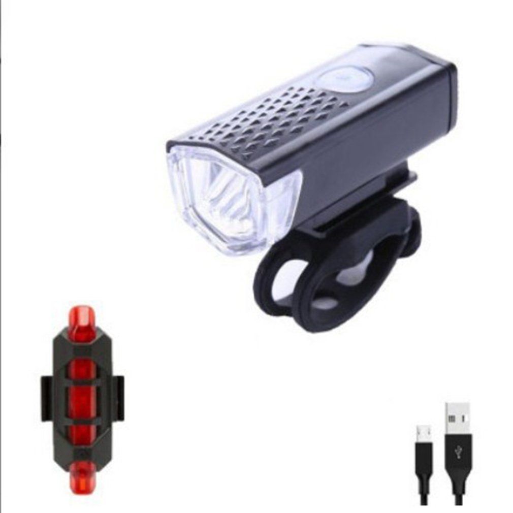Bicycle Tail Light USB Charging Bicycle Light Red Light Tail Light Warning Light Cycling Accessories Rechargeable Red