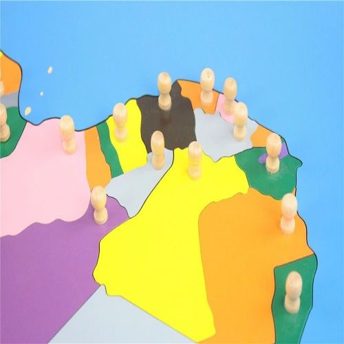 Montessori Africa Puzzle Map