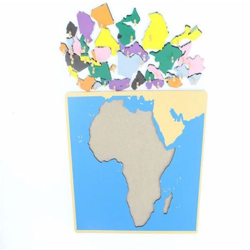 Montessori Africa Puzzle Map