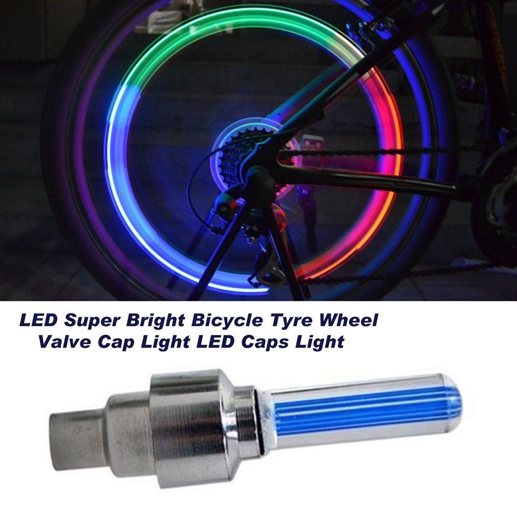 Glow Stick Type Bicycle Valve Light Valve Core Light Hot Wheels Wheel Light Riding Equipment Accessories