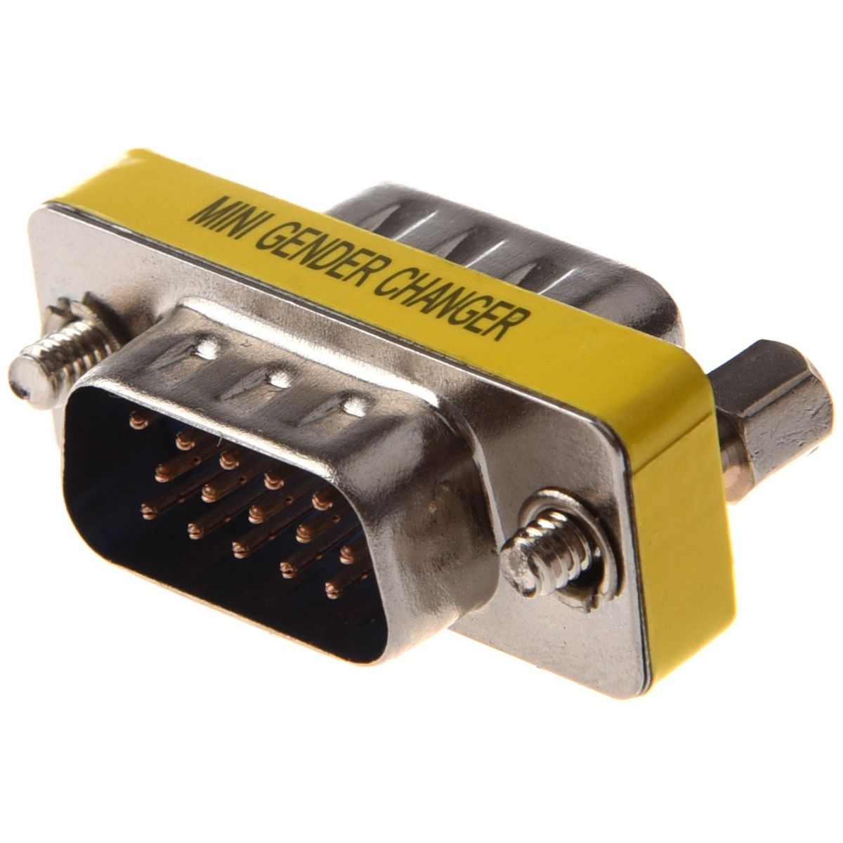HD15 (VGA) Male / HD15 (VGA) Male, VGA Mini Gender Changer