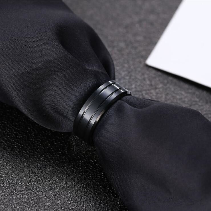 Titanium Men Ring Student Alloy Ring For Women