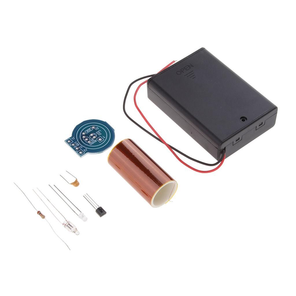 Mini SSTC Tesla Coil DIY Kits Wireless Transmission Light