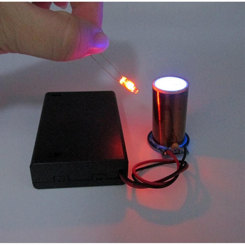 Mini SSTC Tesla Coil DIY Kits Wireless Transmission Light