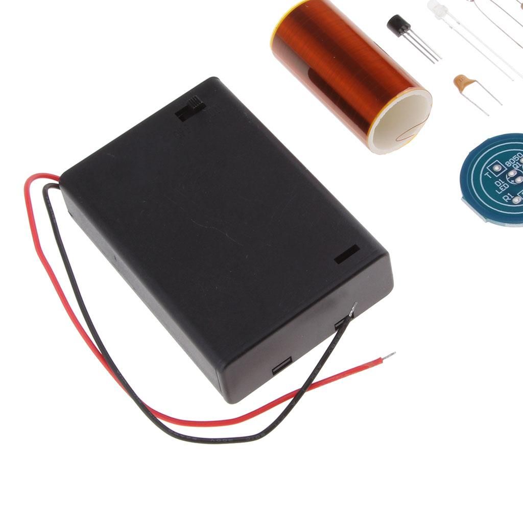 Mini SSTC Tesla Coil DIY Kits Wireless Transmission Light