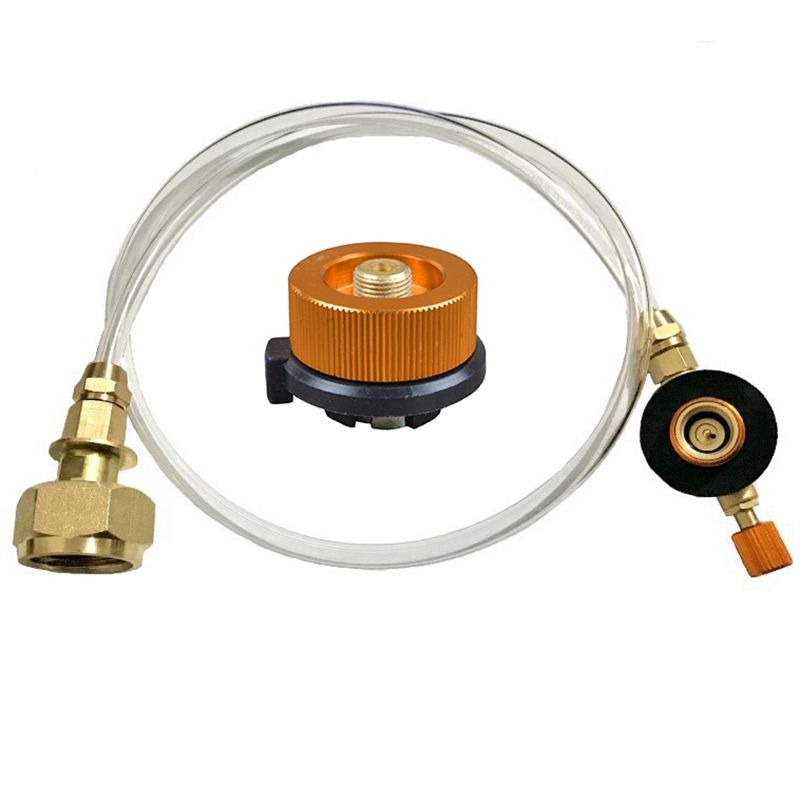 ABSF Outdoor Gas Stove Camping Stove Propane Refill Adapter