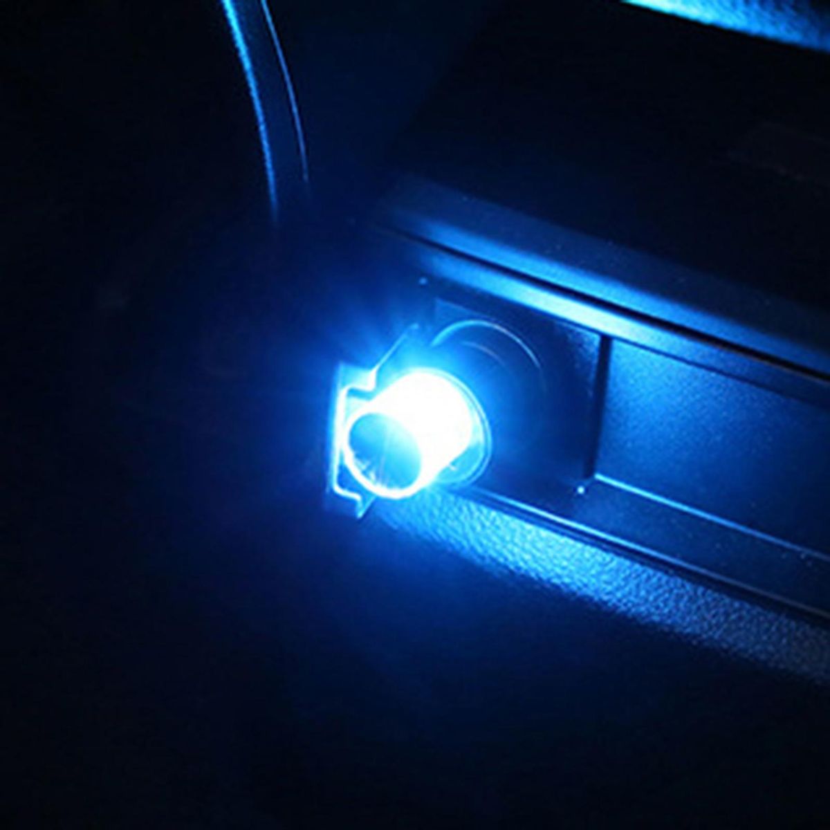 Mini Usb Light Mini Usb Car Lamp Portable Led Atmosphere for Emergency Light Blue