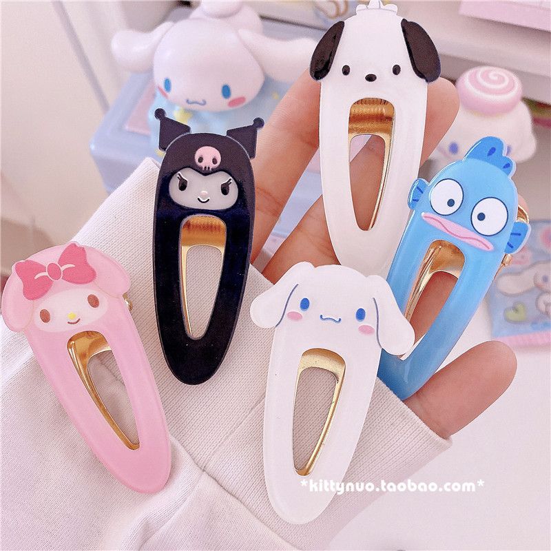 Kawaii Sanrios Anime Kuromi Melody Cinnamoroll Women Girls
