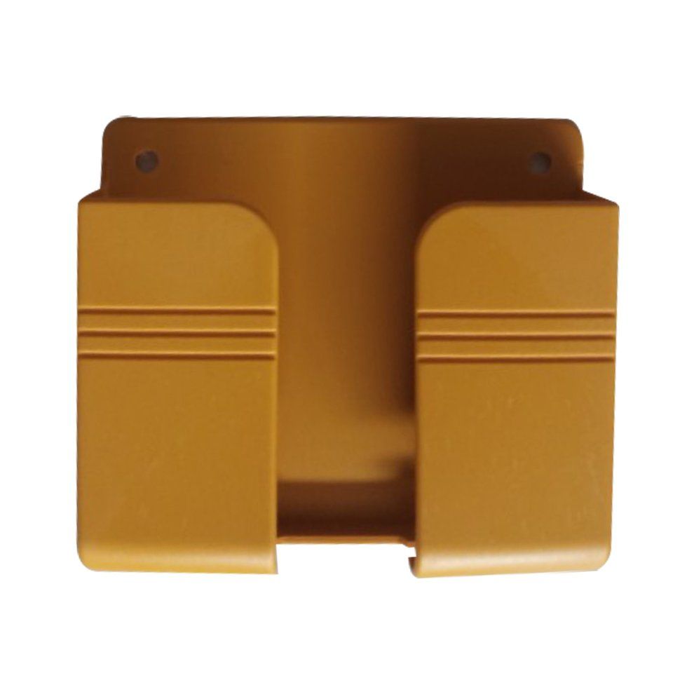 Wall Mount Stand Phone So Ket Phone  Harging Holder Bra Ket Mounted Organizer-gold-99*86*28mm