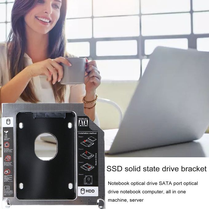 Hard Disk Drive Adapter HDD SSD   Bra Ket For 2.5-in H   Hard Disk-aluminium-127*126*12.7mm
