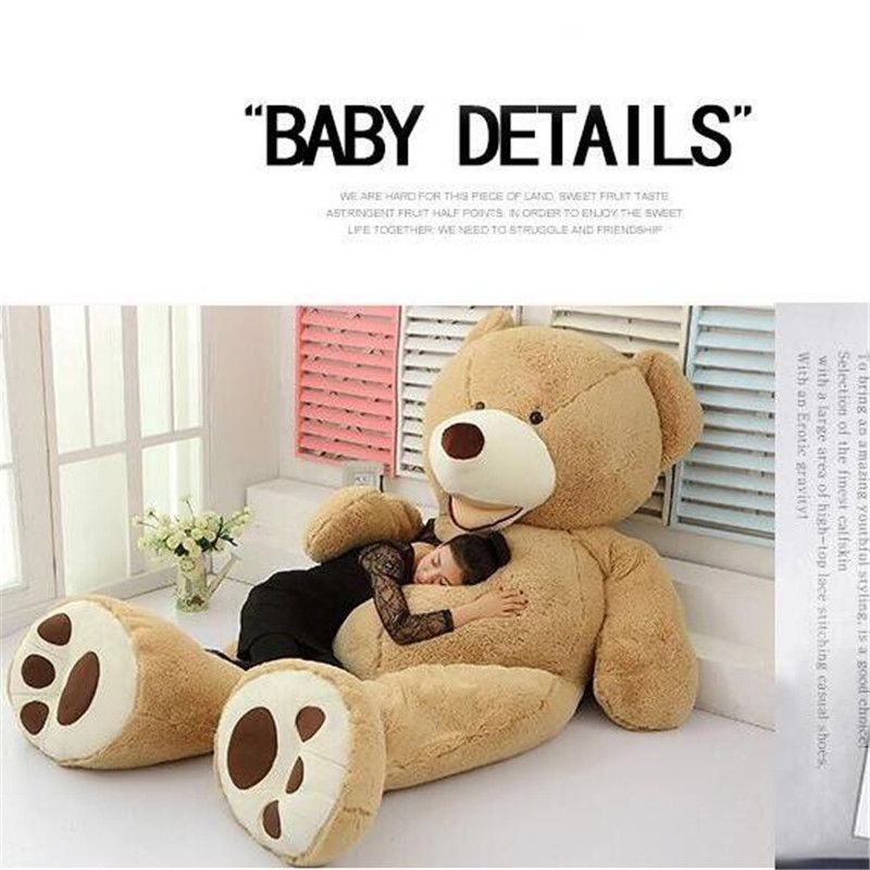 America Giant Teddy Bear Plush Toys Soft Big Size Teddy