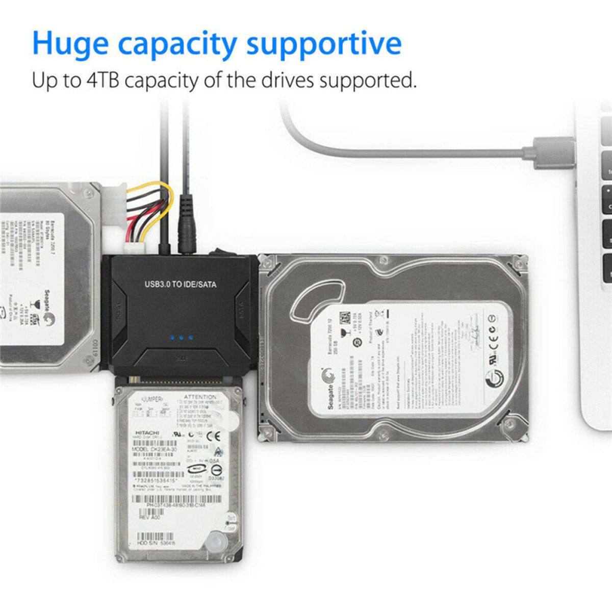 USB 3.0 To IDE & SATA Hard Driver Converter External Hard